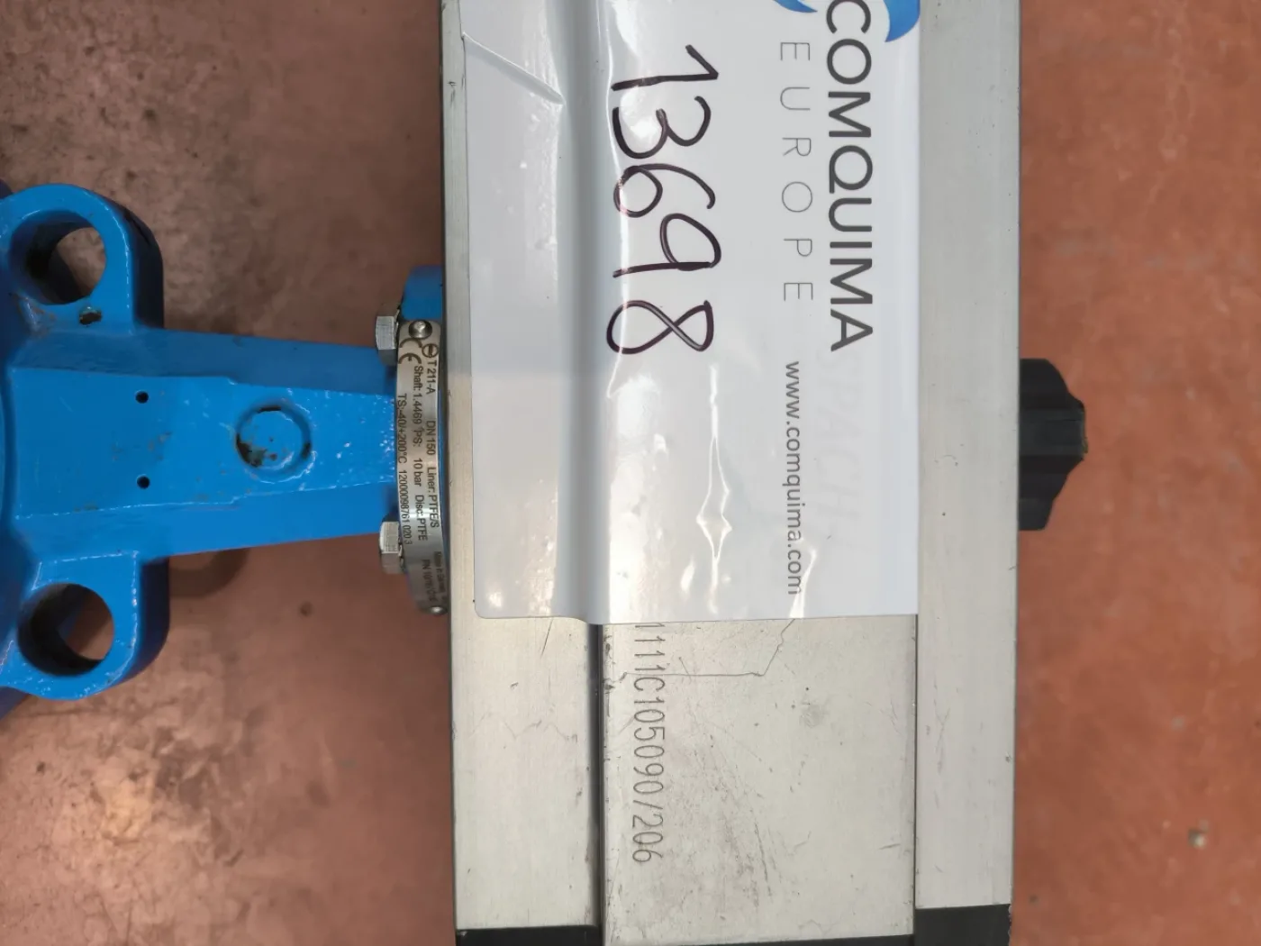 BUTTERFLY SOLENOID VALVE EBRO T211-A - 3
