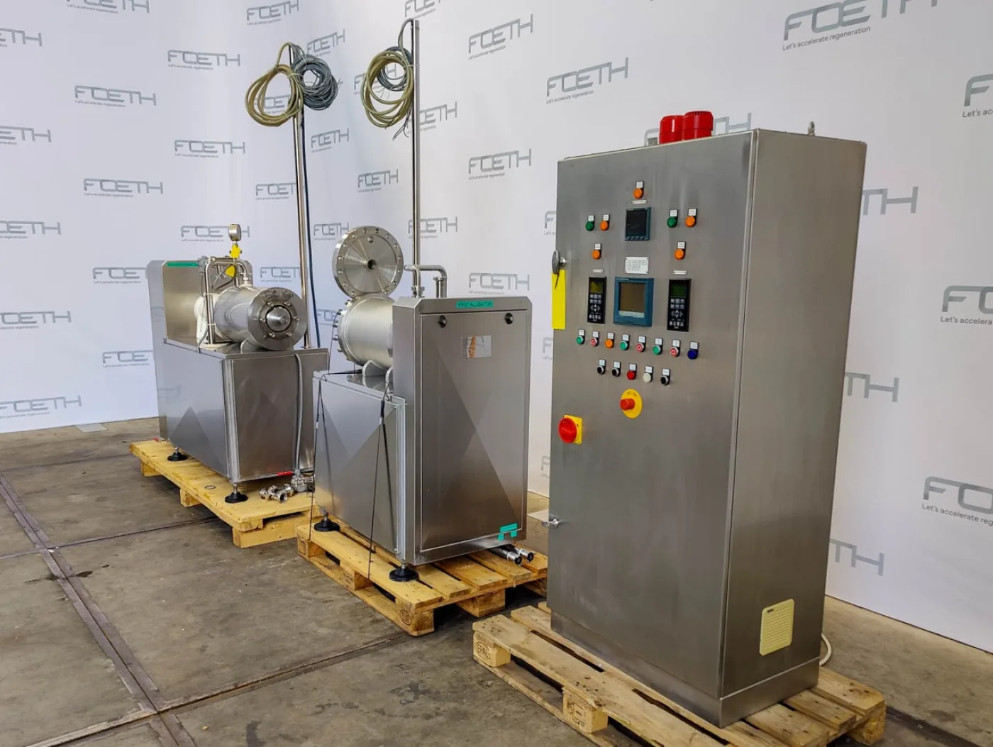 Chemtech Chemetator 212 W + Crystalliser WH35F "fat/ margarine cooler" - Scraped surface heat exchanger - 3
