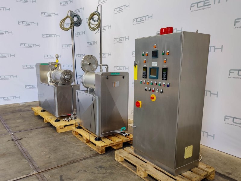 Chemtech Chemetator 212 W + Crystalliser WH35F "fat/ margarine cooler" - Scraped surface heat exchanger