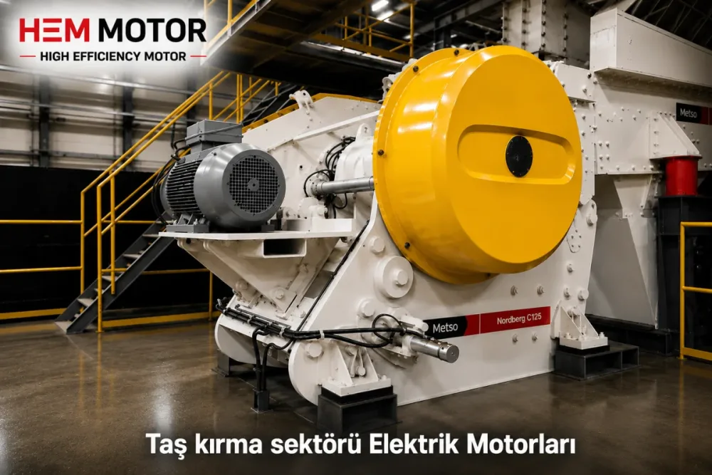Stone Crushing and Screening Plant Motors