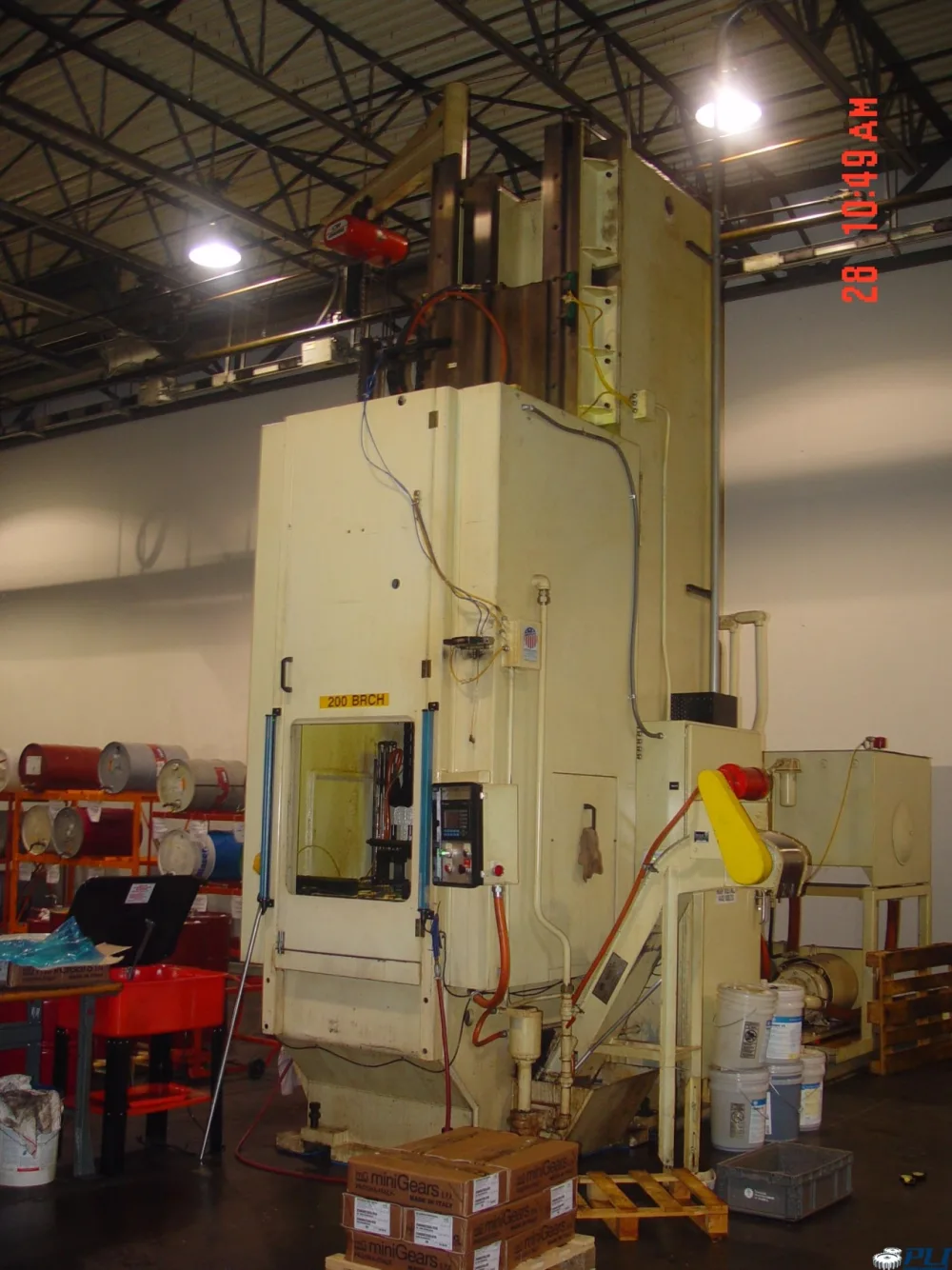 Vertical Broaching Machine – Rising Table – AMERICAN BROACH 25T-72