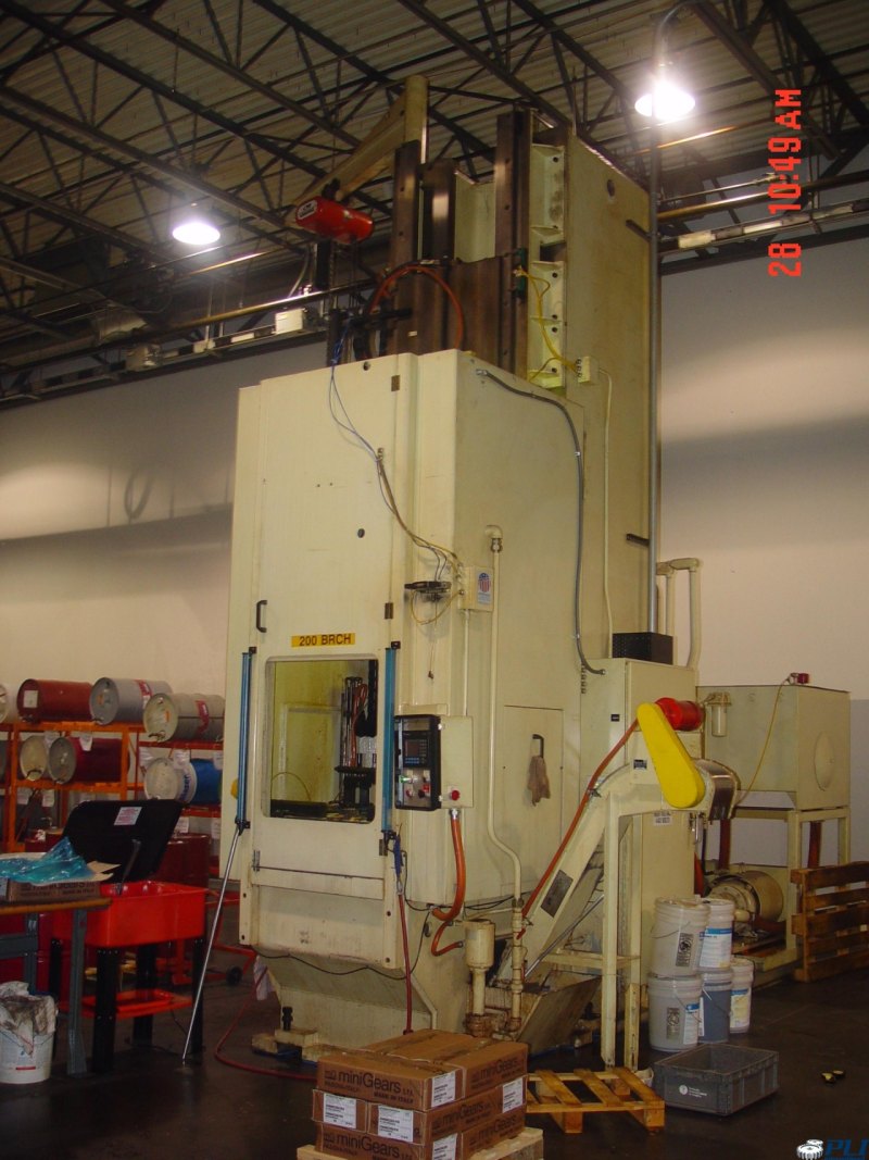 Vertical Broaching Machine – Rising Table – AMERICAN BROACH 25T-72