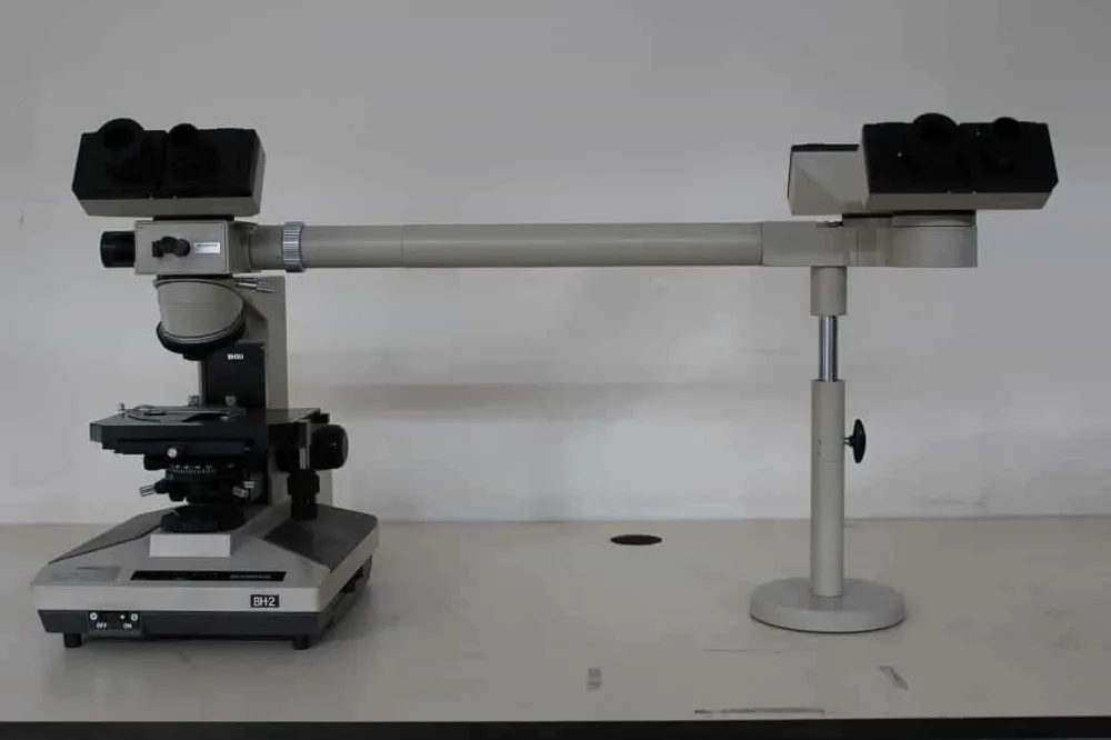 Olympus BH-2 3 Kops Meekijk Binoculair Doorvallend Licht Microscoop
