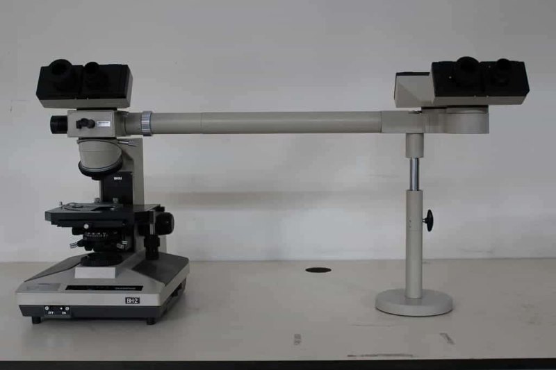 Olympus BH-2 3 Kops Meekijk Binoculair Doorvallend Licht Microscoop
