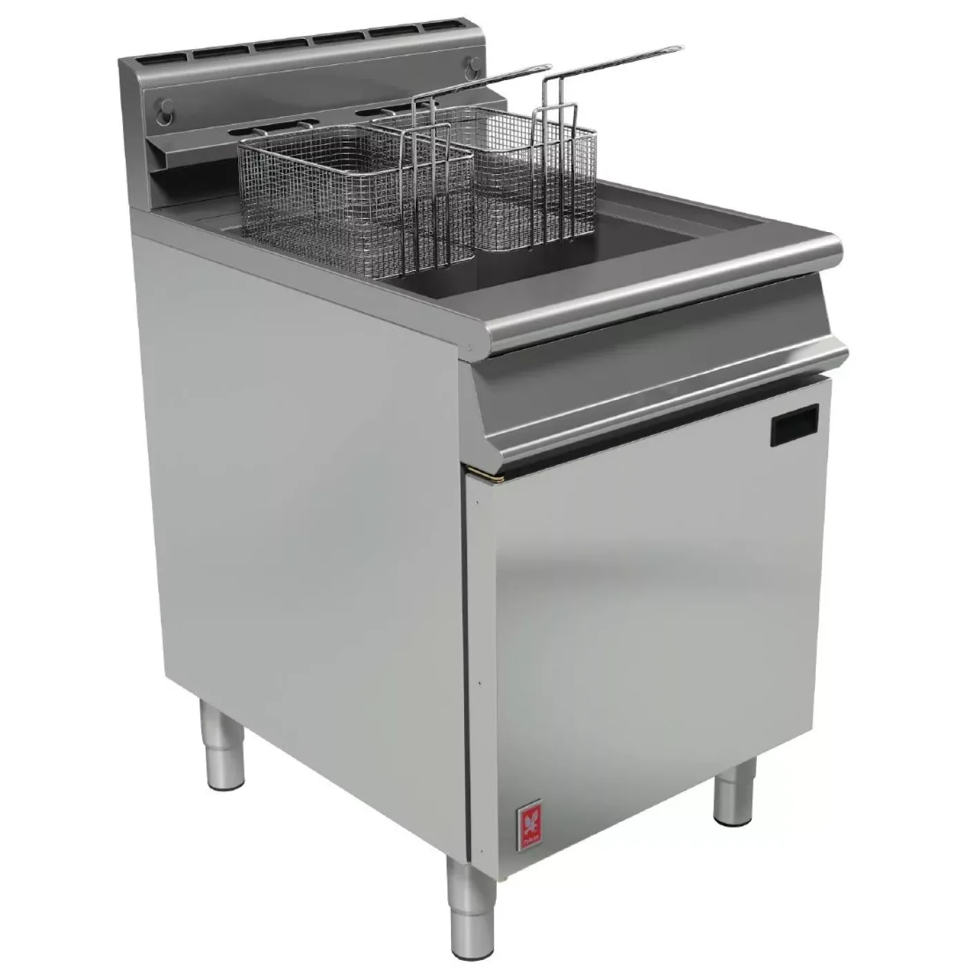 Falcon Dominator Single Tank Twin Basket Free Standing Propane Gas Fryer G3860 - islandcatering - 1