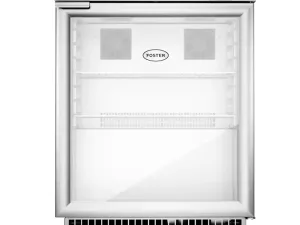 Foster HR200G/13-114 Single Glass Door Undercounter Cabinet Display Refrigerator 200 Litres - islandcatering