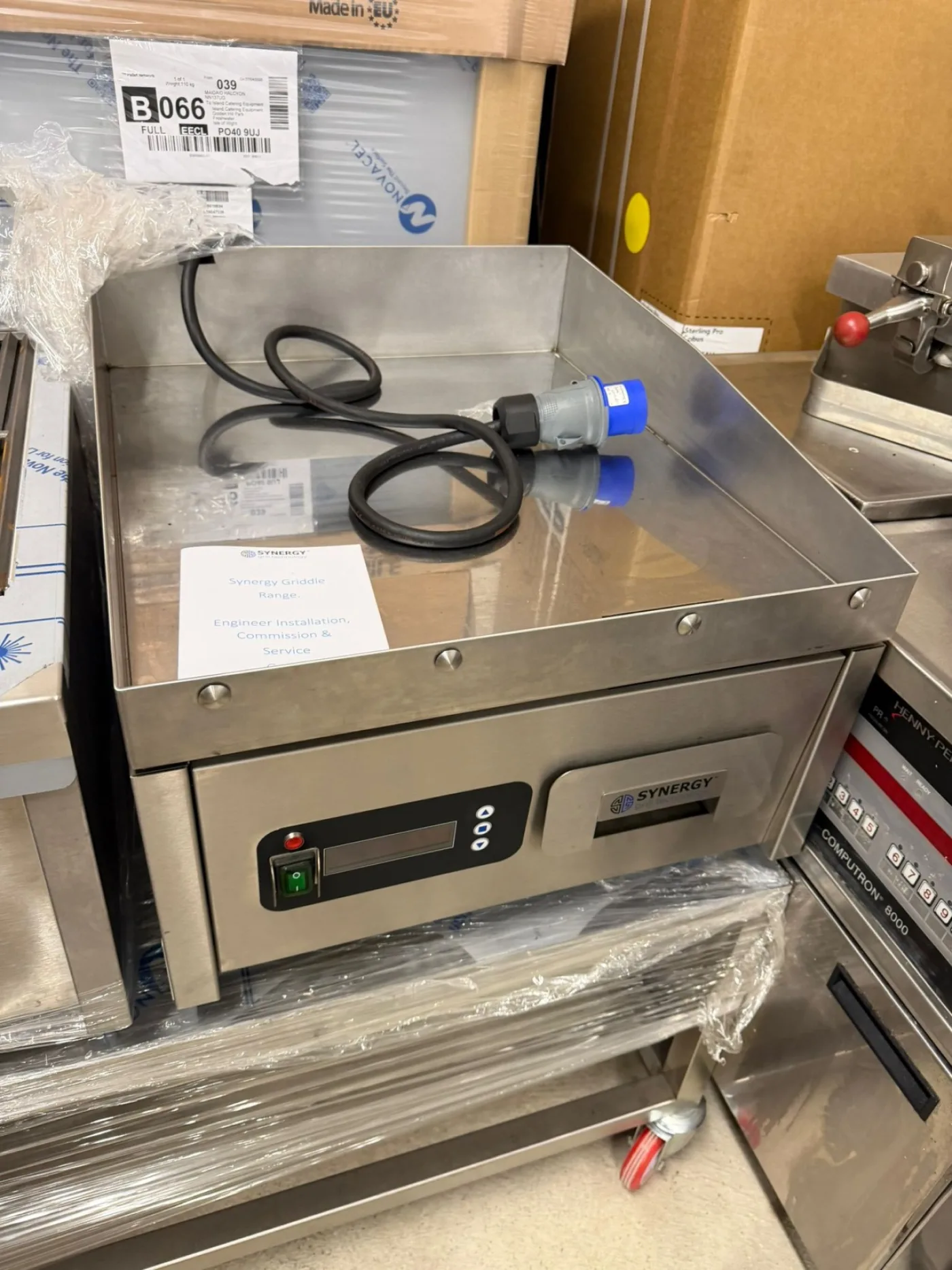 Synergy griddle range GRID600E-SCH - islandcatering - 1