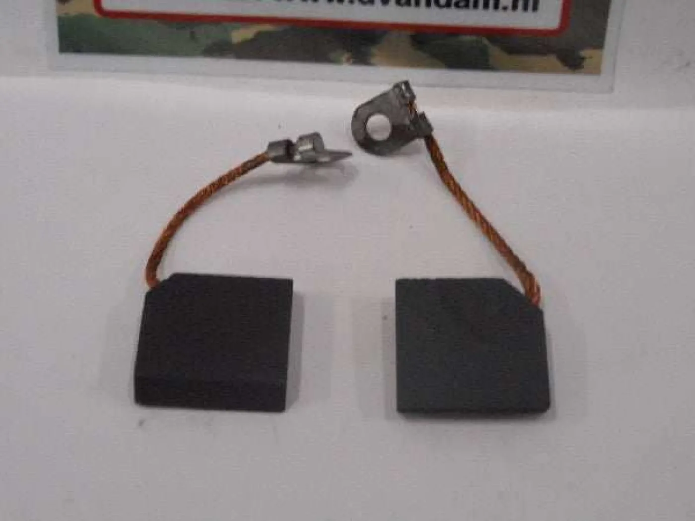 Koolborstel set dynamo (6-Volt) - 3