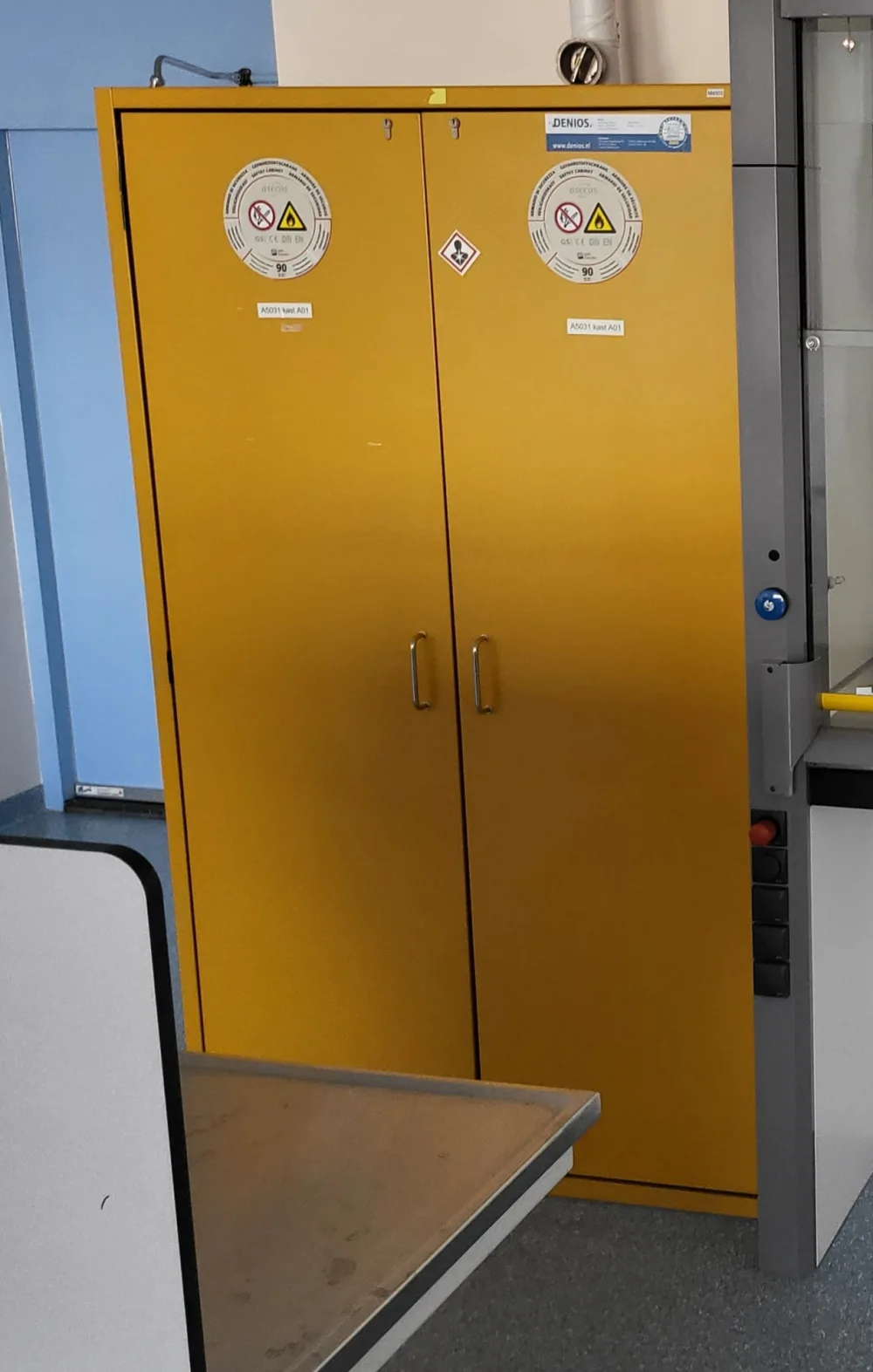 2044 - Used Asecos chemical storage cabinet