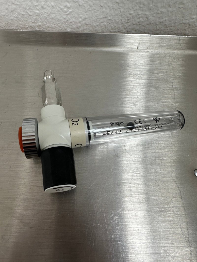 Dräger 2602042 O2 Flowregler
