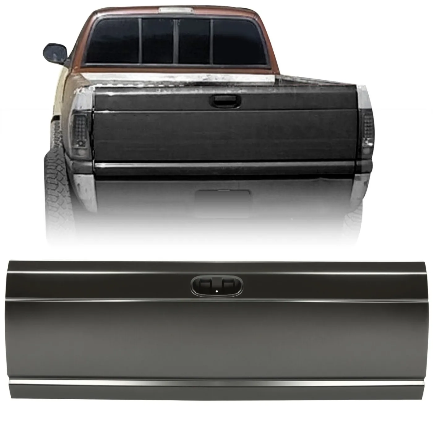 achterklep Dodge RAM 94-up dual rear wheels - 1