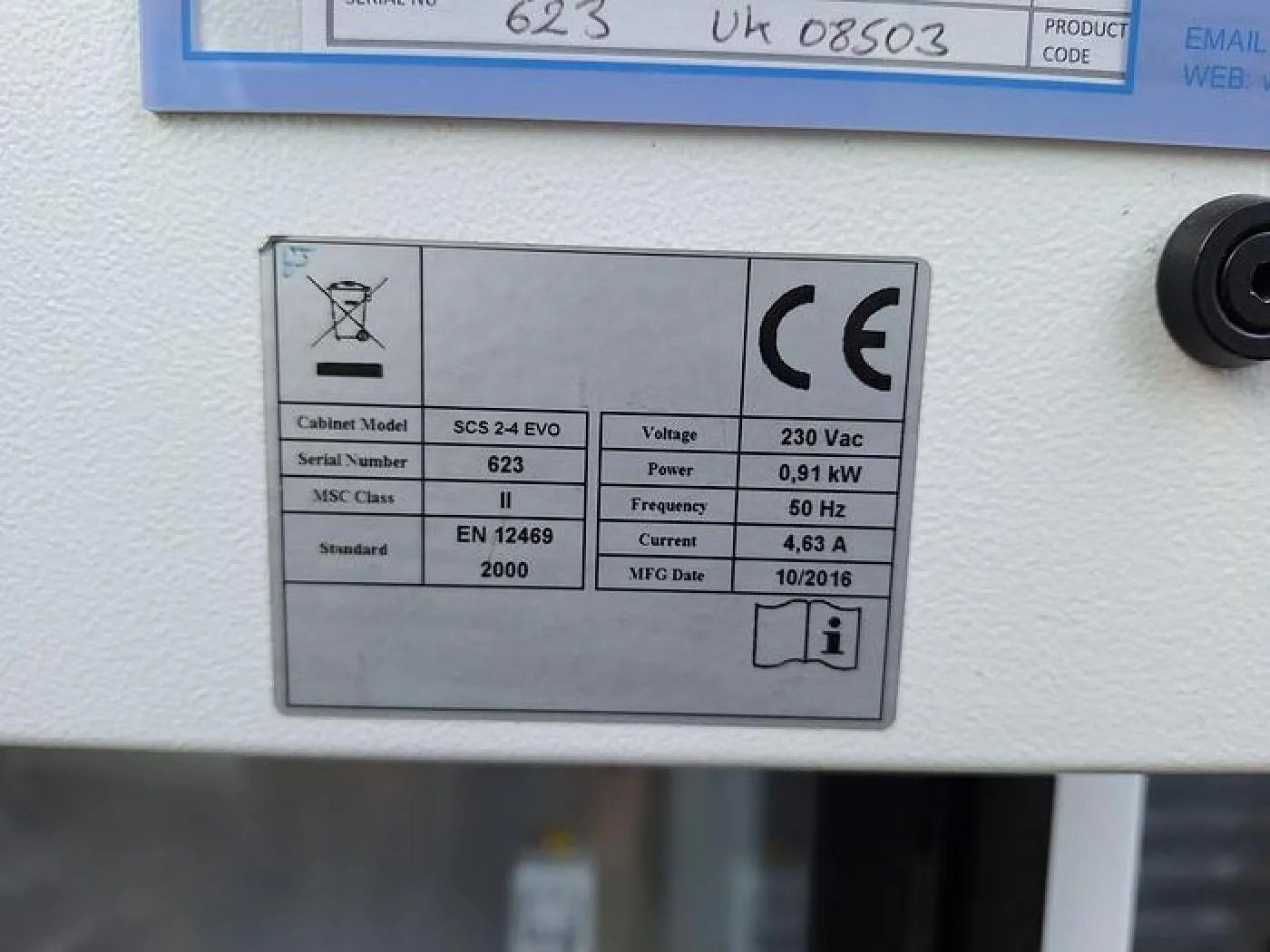 ENVAIR Safe Comfort Plus Safety Cabinet - 4