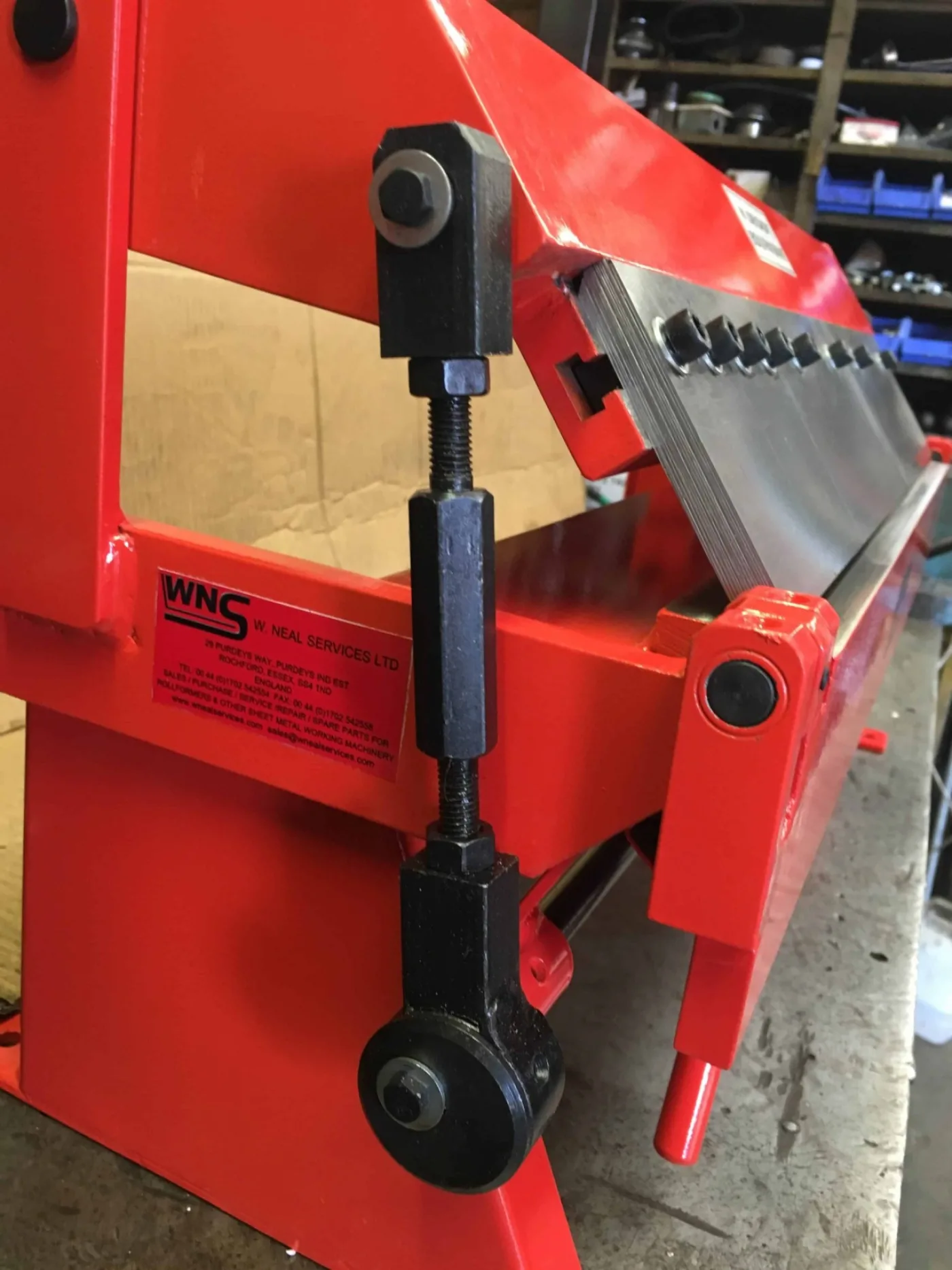 WNS Box & Pan Folder 600mm x 1.0mm - WNS - W. Neal Services Ltd - 6