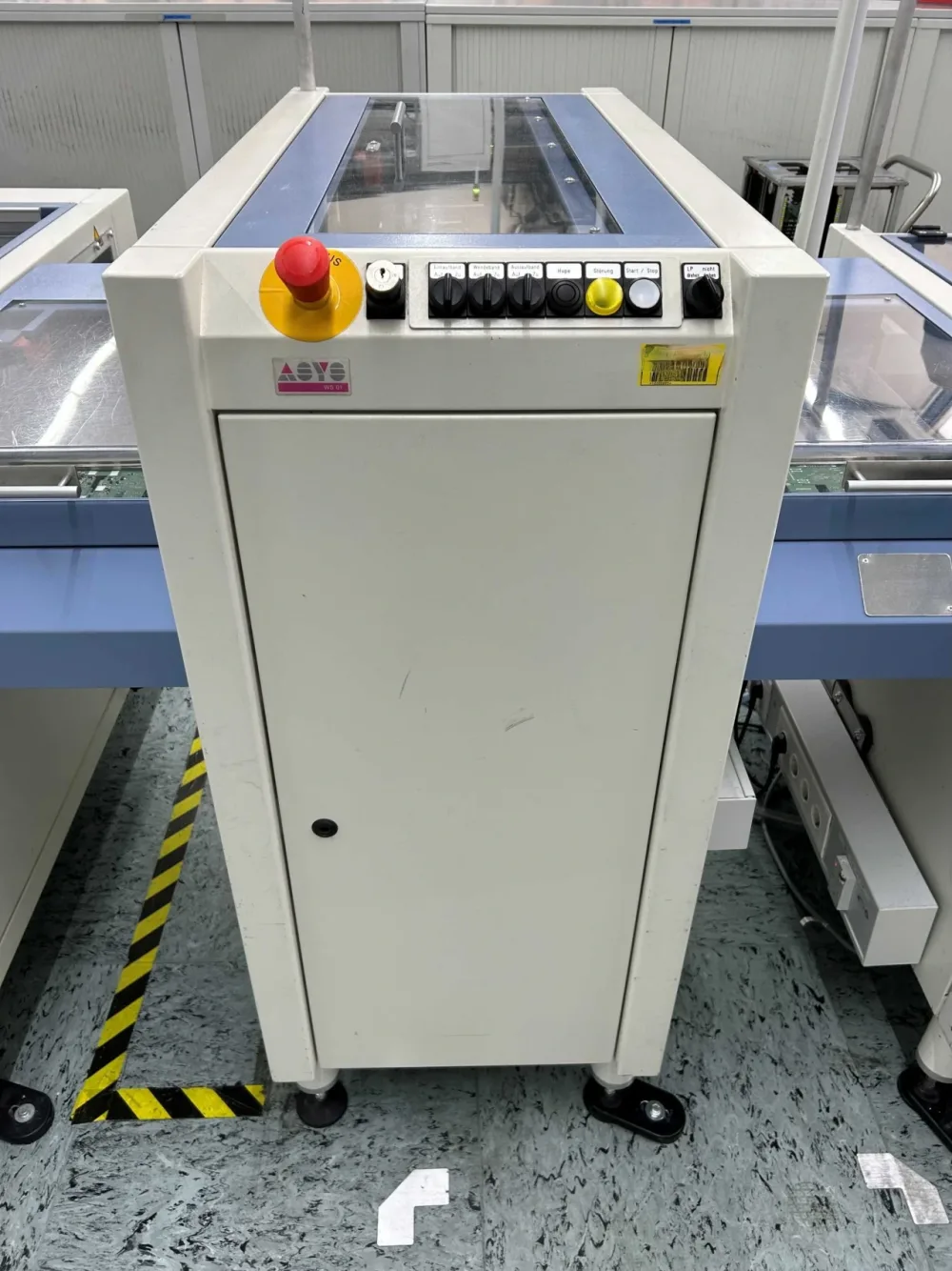 ASYS WS01, flip conveyor, vintage 2005