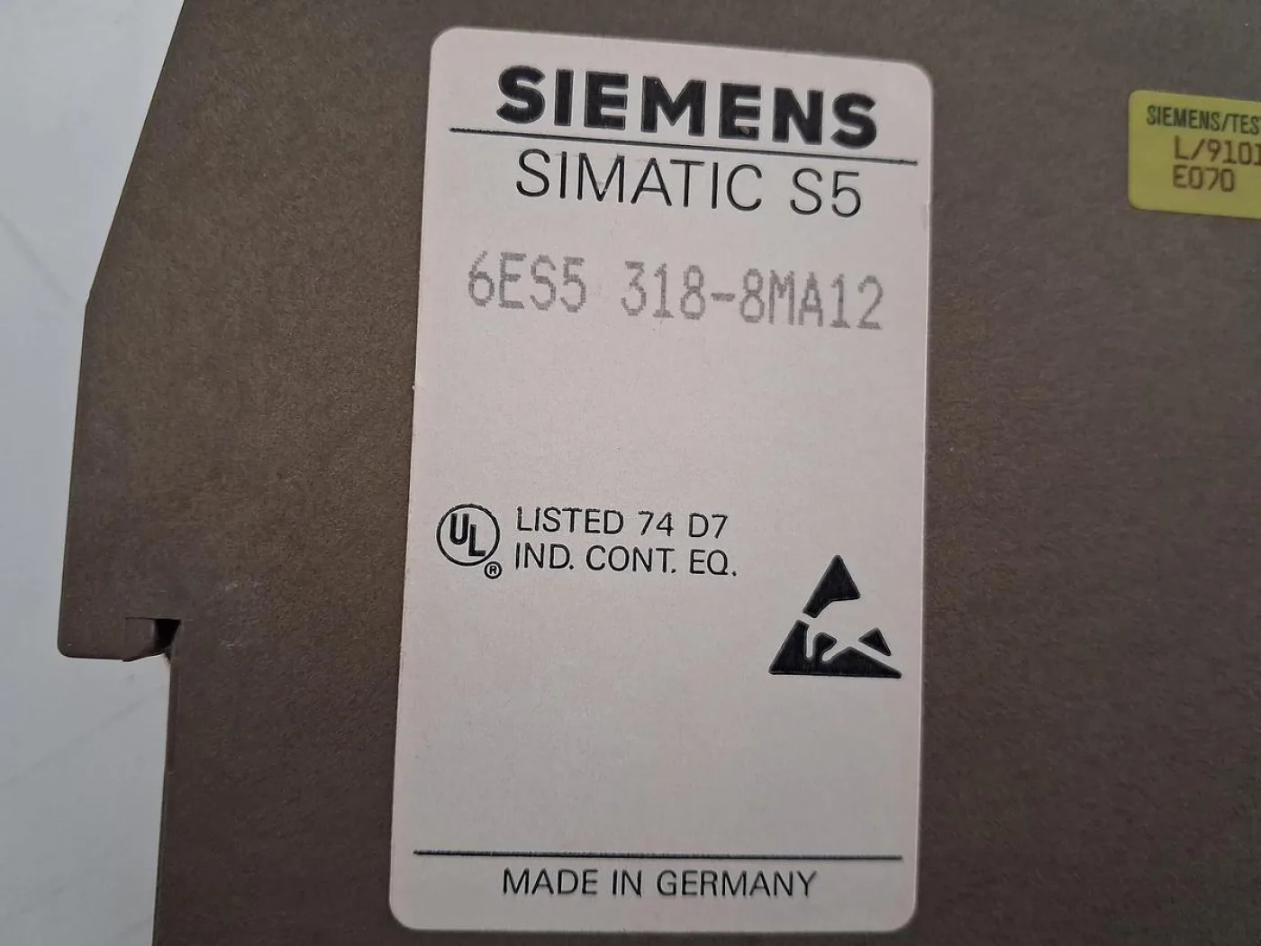 Siemens SIMATIC S5 6ES5 318-8MA12 Interface Module - 4
