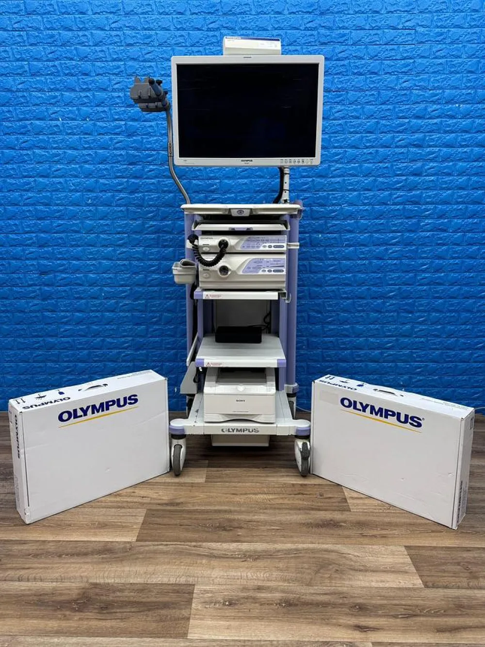 OLYMPUS CV-260SL Endoscopy Tower