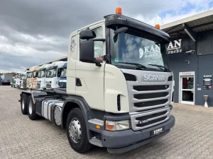 Scania G 380 B 6x4 Abrollkiper Manual Gearbox Euro5