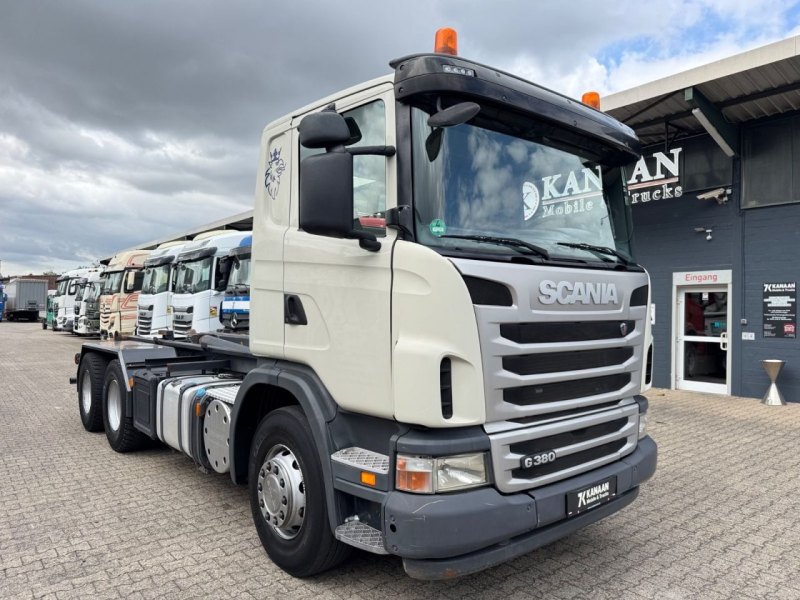 Scania G 380 B 6x4 Abrollkiper Manual Gearbox Euro5