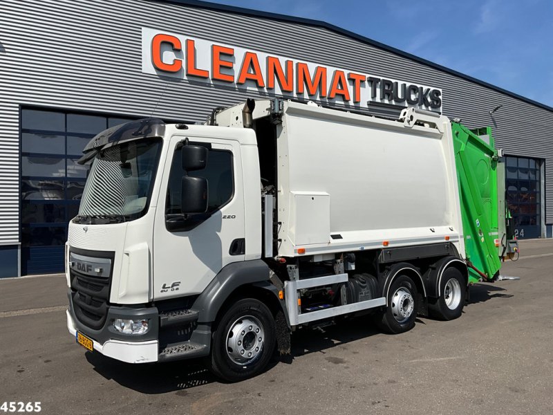 DAF FAG LF 220 Euro 6 Terberg Olympus 14m³ Just 138.293 Km!