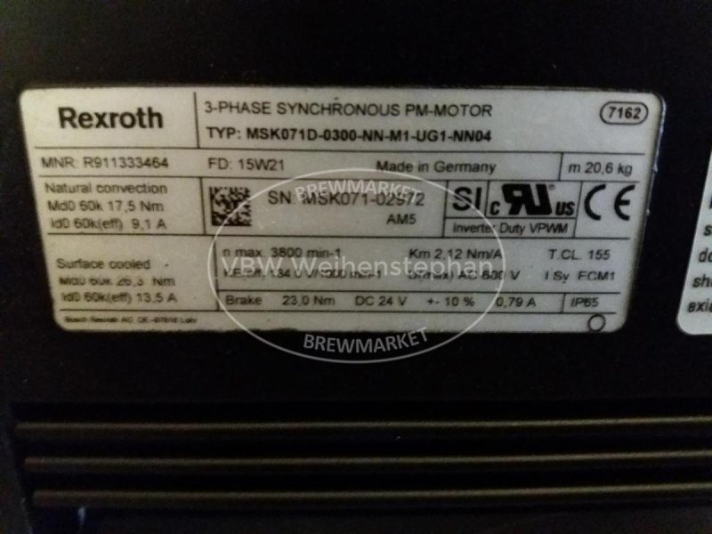 Electro servomotor