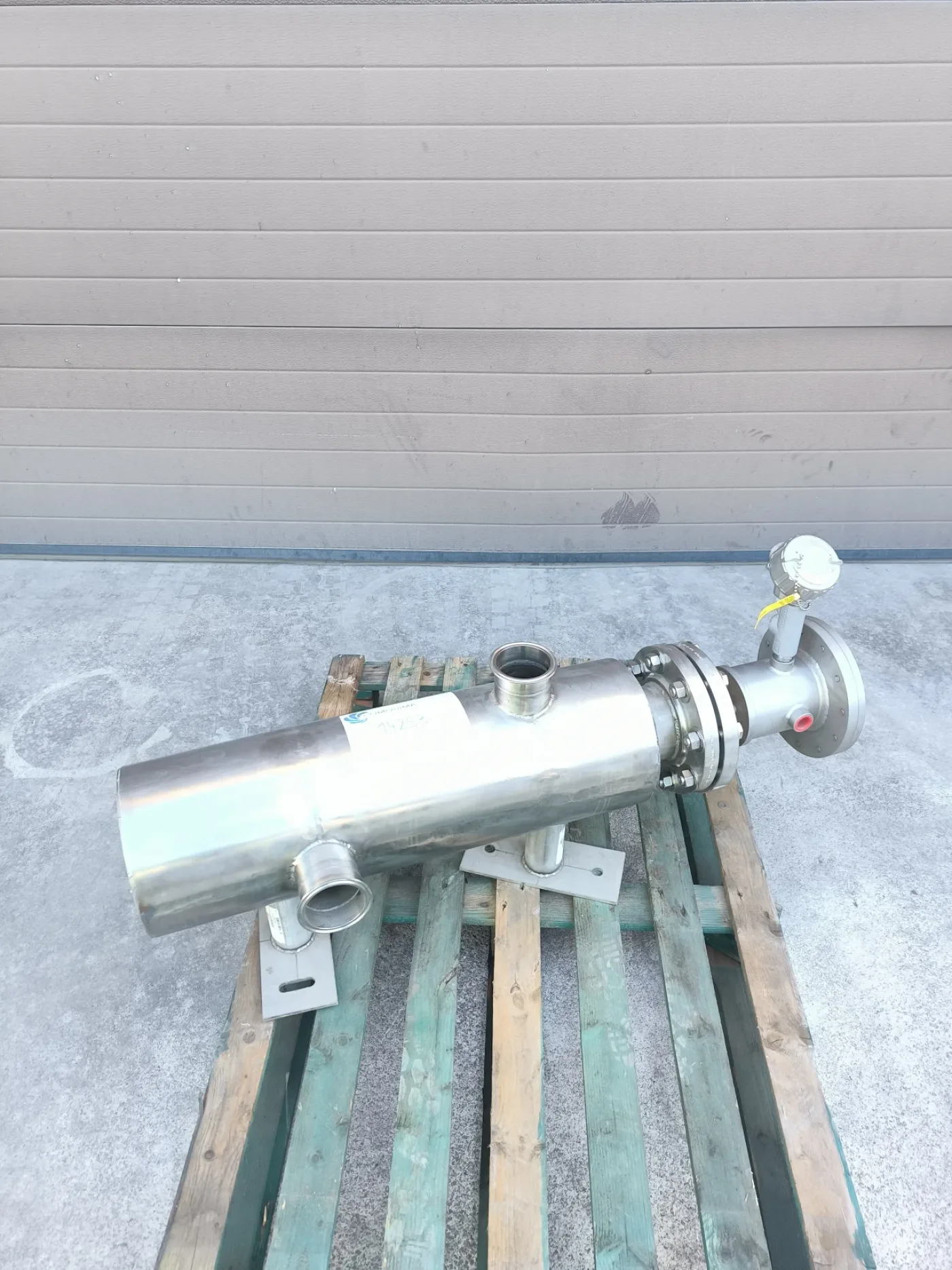 TUBULAR HEAT EXCHANGER STAINLESS STEEL 316L CHROMALOX ATEX 0.17 m2 - 3