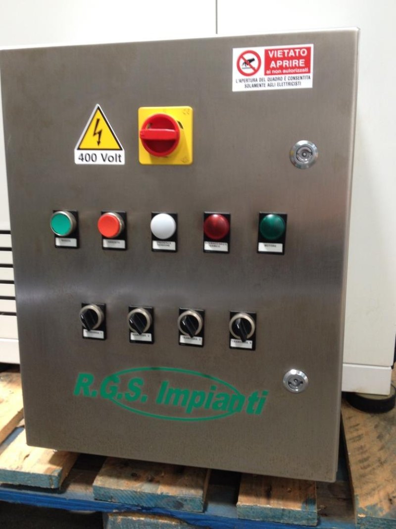 ASPIRATORE INDUSTRIALE PER POLVERI – RGS MOD. CF 10