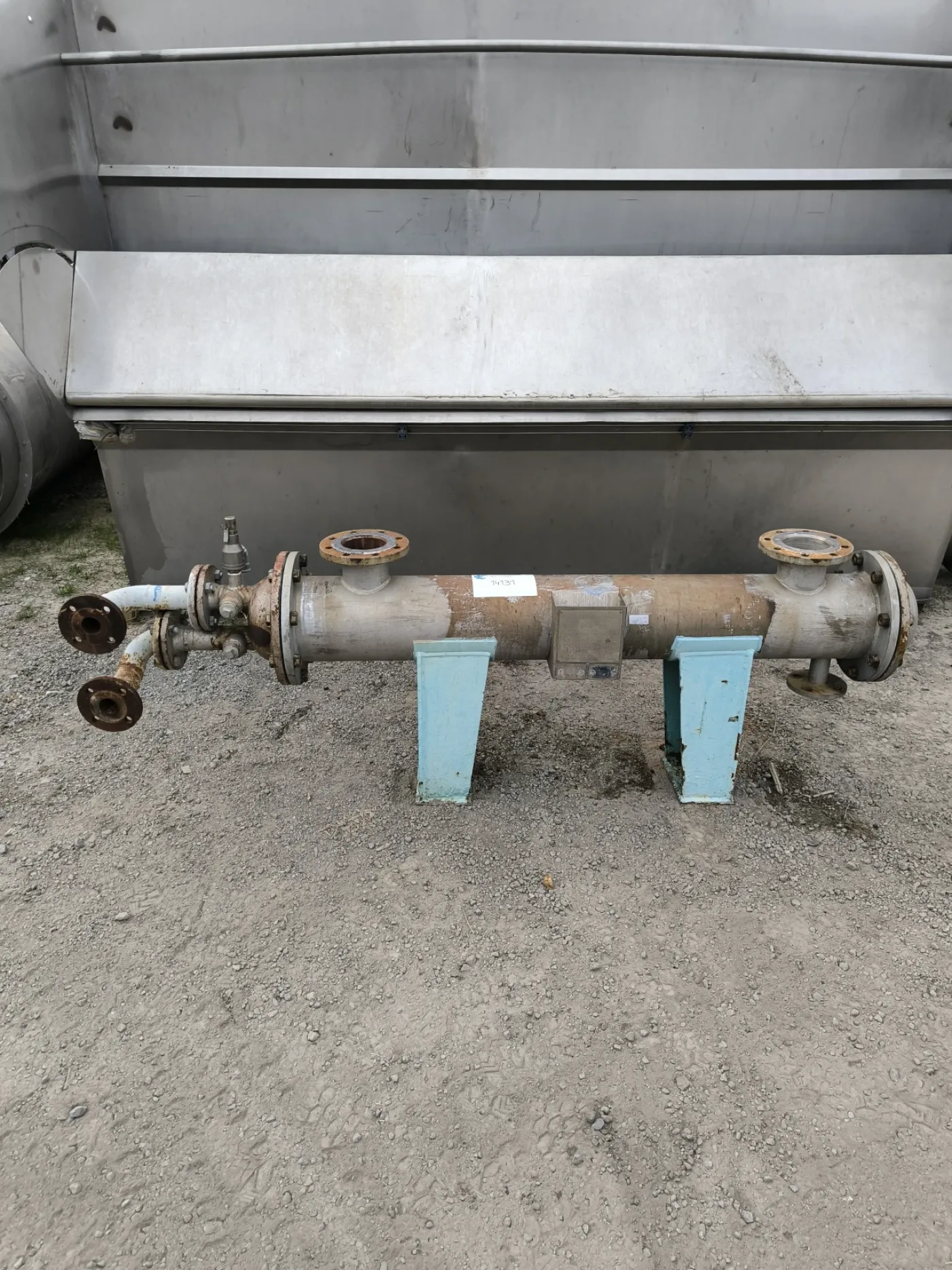 TUBULAR HEAT EXCHANGER STAINLESS STEEL 2.2 M2 AGUILAR Y SALAS - 1