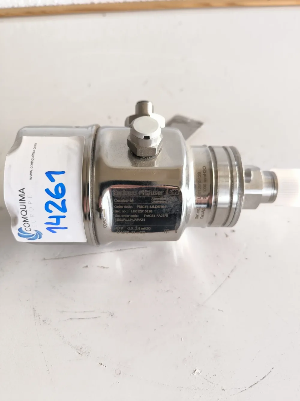 PRESSURE TRANSMITTER ENDRESS+HAUSER CERABAR M PMC51 ATEX