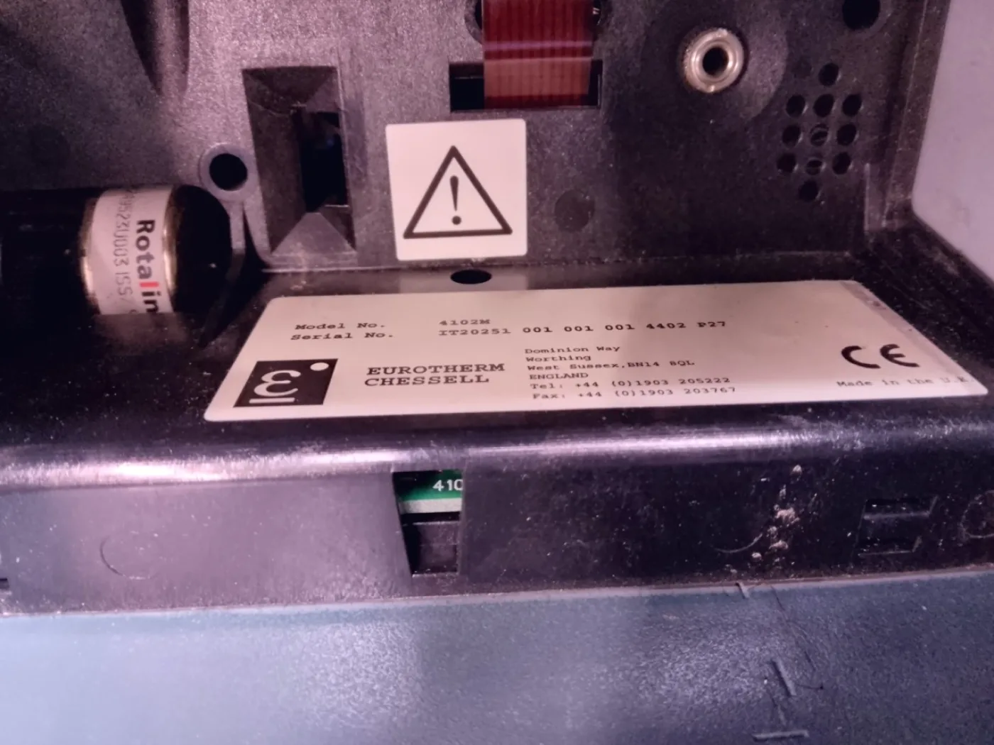 REGISTRATORE GRAFICO A CARTA – EUROTHERM – MOD.410 2M - 5