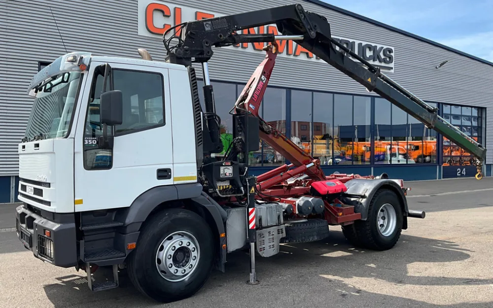 Iveco Eurotech 190E35 Manual Full Steel Hiab 12 Tonmeter laadkraan