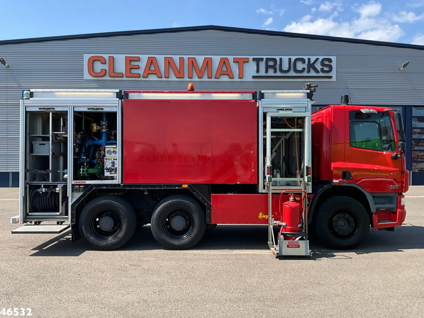 DAF FAT 75 CF 360 6x4 ZIEGLER Brandweer / schuimbluswagen Just 78.346 km! - 7