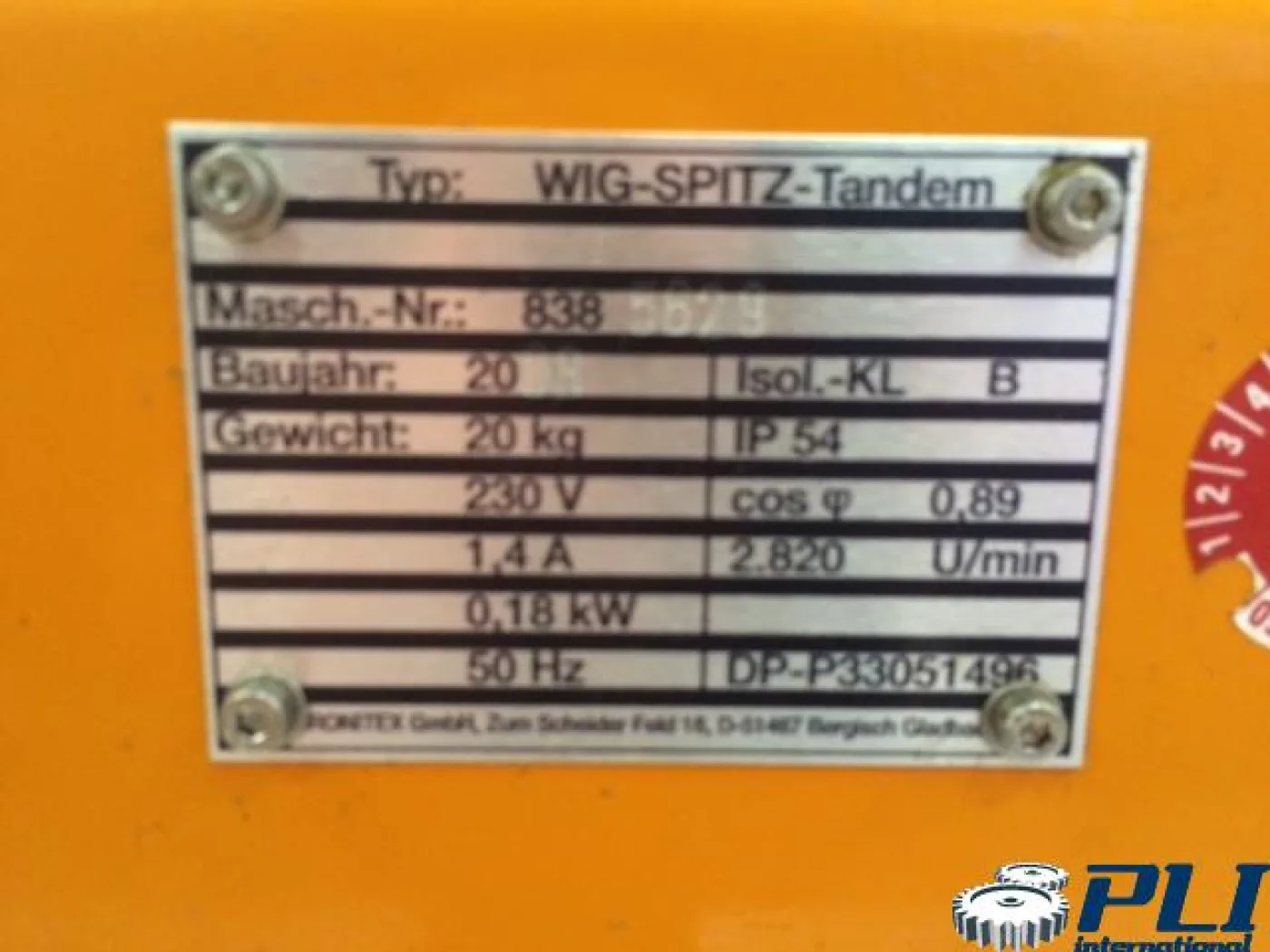 Tungsten electrode grinding and cutting machine – CRONITEX – WIG SPITZ – Tandem - 6