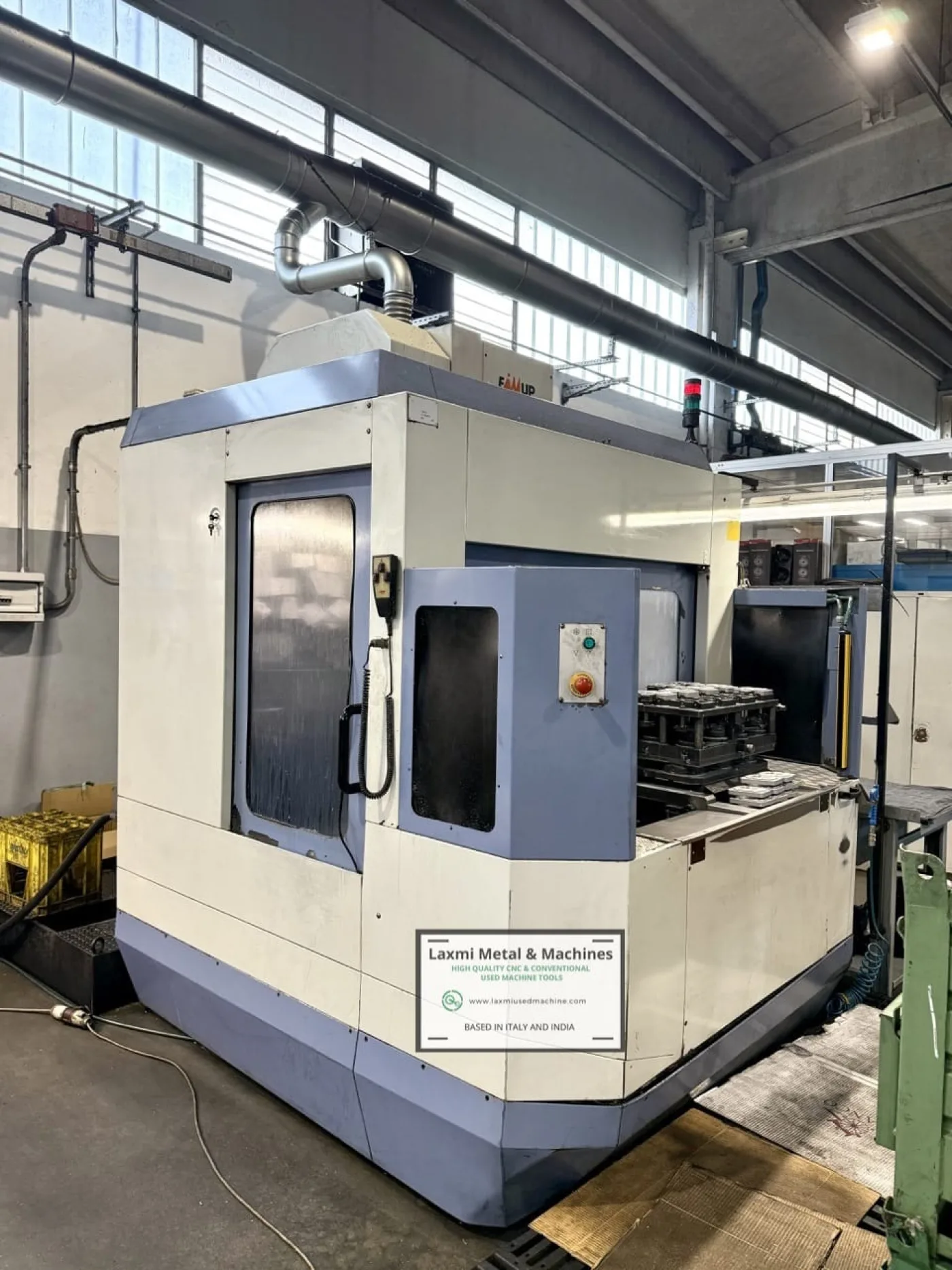 DOUBLE PALLET VMC, FAMUP - MC60 - Laxmi Metal & Machines, Rohtak - 1