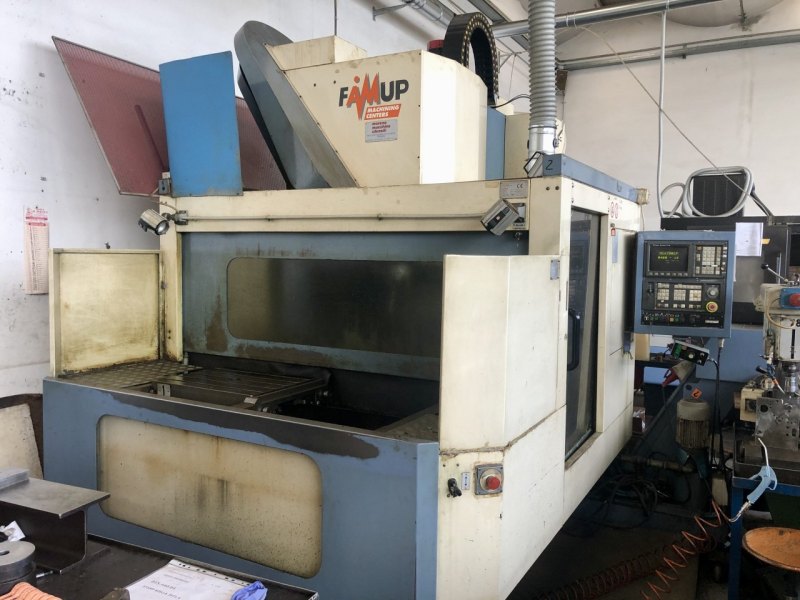 VERTICAL MACHINING CENTER, FAMUP - MCX 700 - Laxmi Metal & Machines, Rohtak