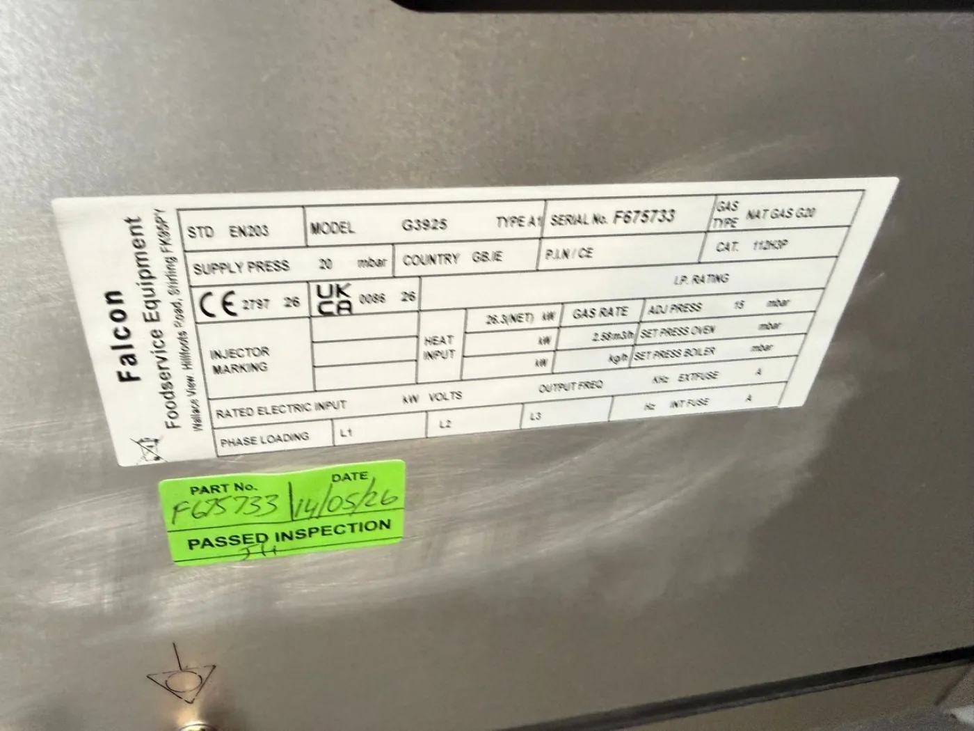 G3925 without Stand - islandcatering - 2