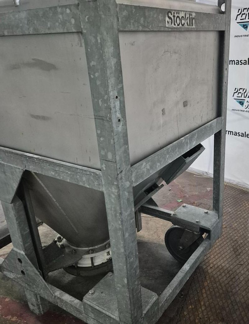 Stöcklin IBC-Behälter (Halar-beschichtet, verzinkter Rahmen) 670 ltr.