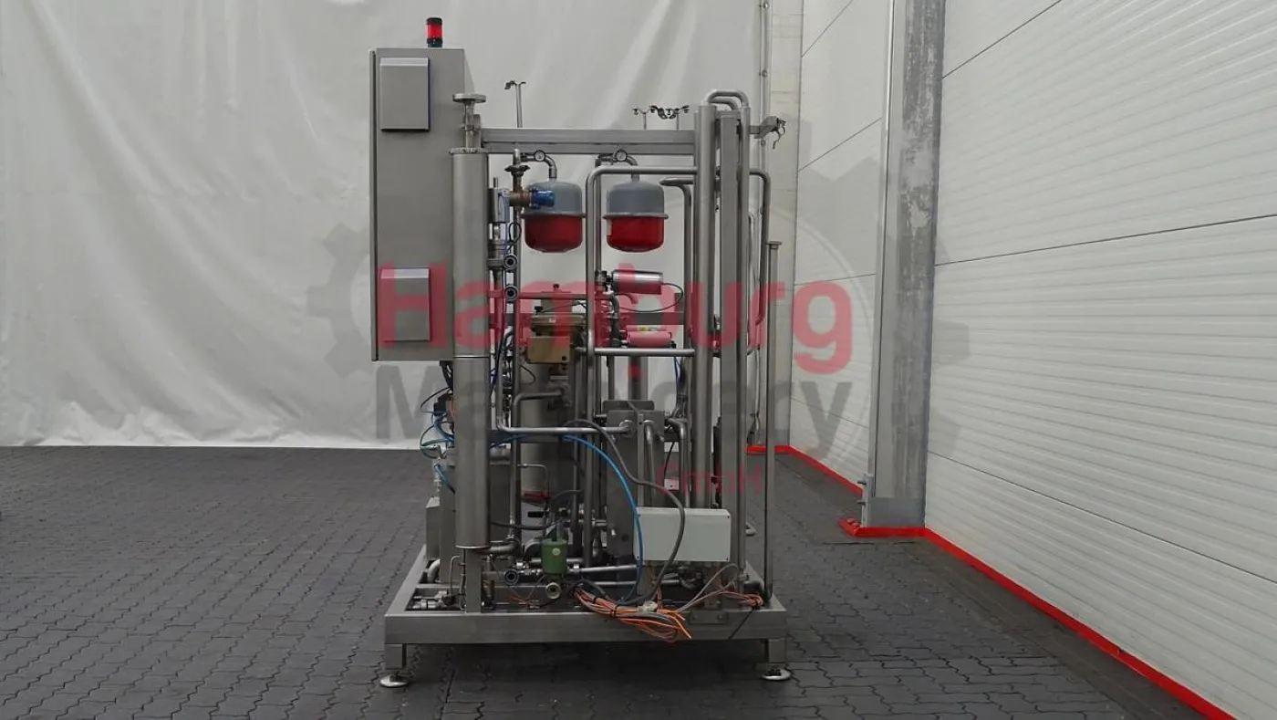 UHT Pilot plant with aseptic homogeniser and filling chamber - APV UHT pilot + Gaulin 396 MCP 4-2,5TBS - 5