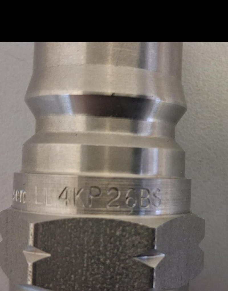 Hansen Edelstahl-Schnellkupplung 4KP26BS