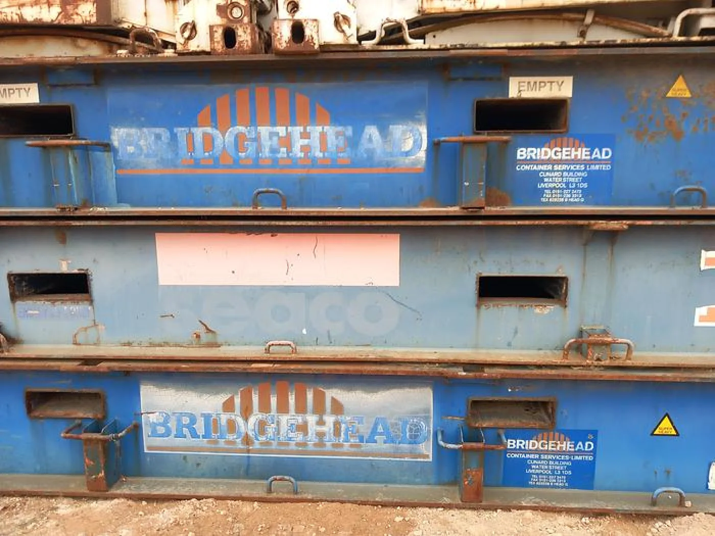 Contentor flat rack de 40 pés - 2