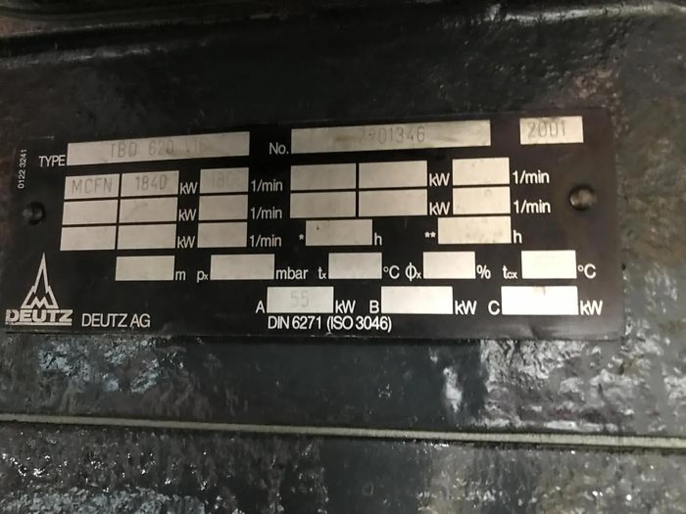 2001 DEUTZ TBD 620-V16 - 5