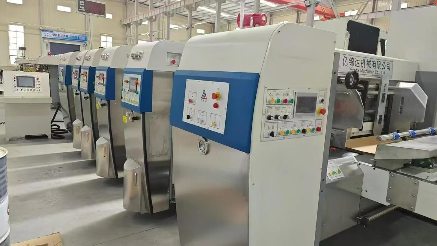 4-colour Flexo Press with rotary die-cutter and palletised collection - 5