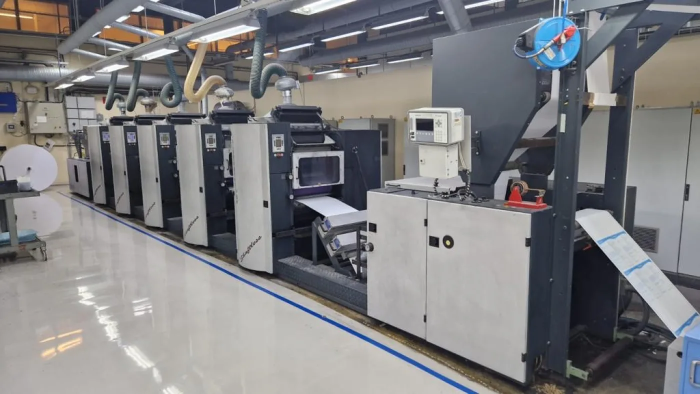 Edelmann Color-Print V52 – 5 Colour Web Offset Press - 4