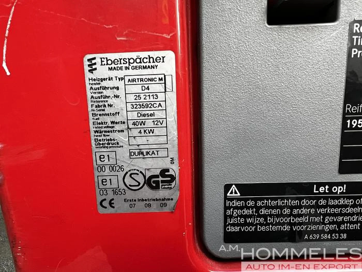 Mercedes-Benz Sprinter 515 CDI water accident vehicle - 7