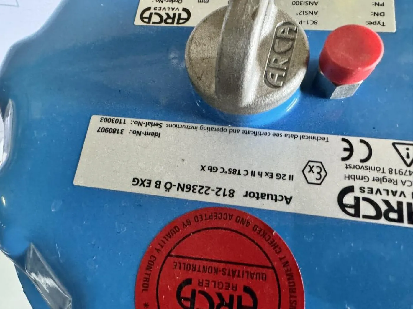 2024 ARCA / Siemens Pneumatic control valve with positioner - 6