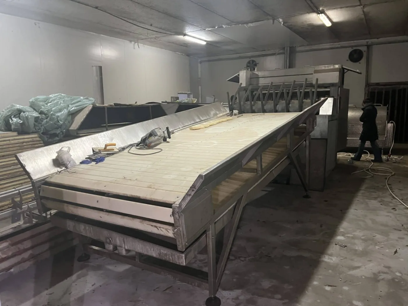 Pig bleeding conveyor, Hubert Haas - 1