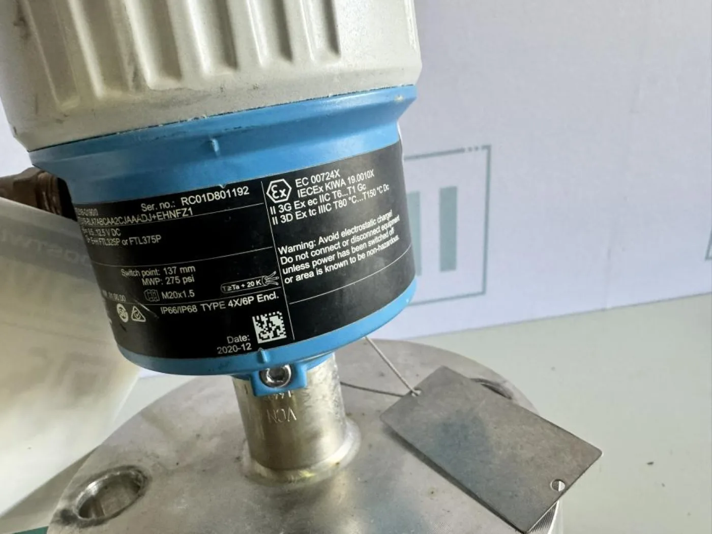 2020 Endress+Hauser Vibrating fork level switch - 6