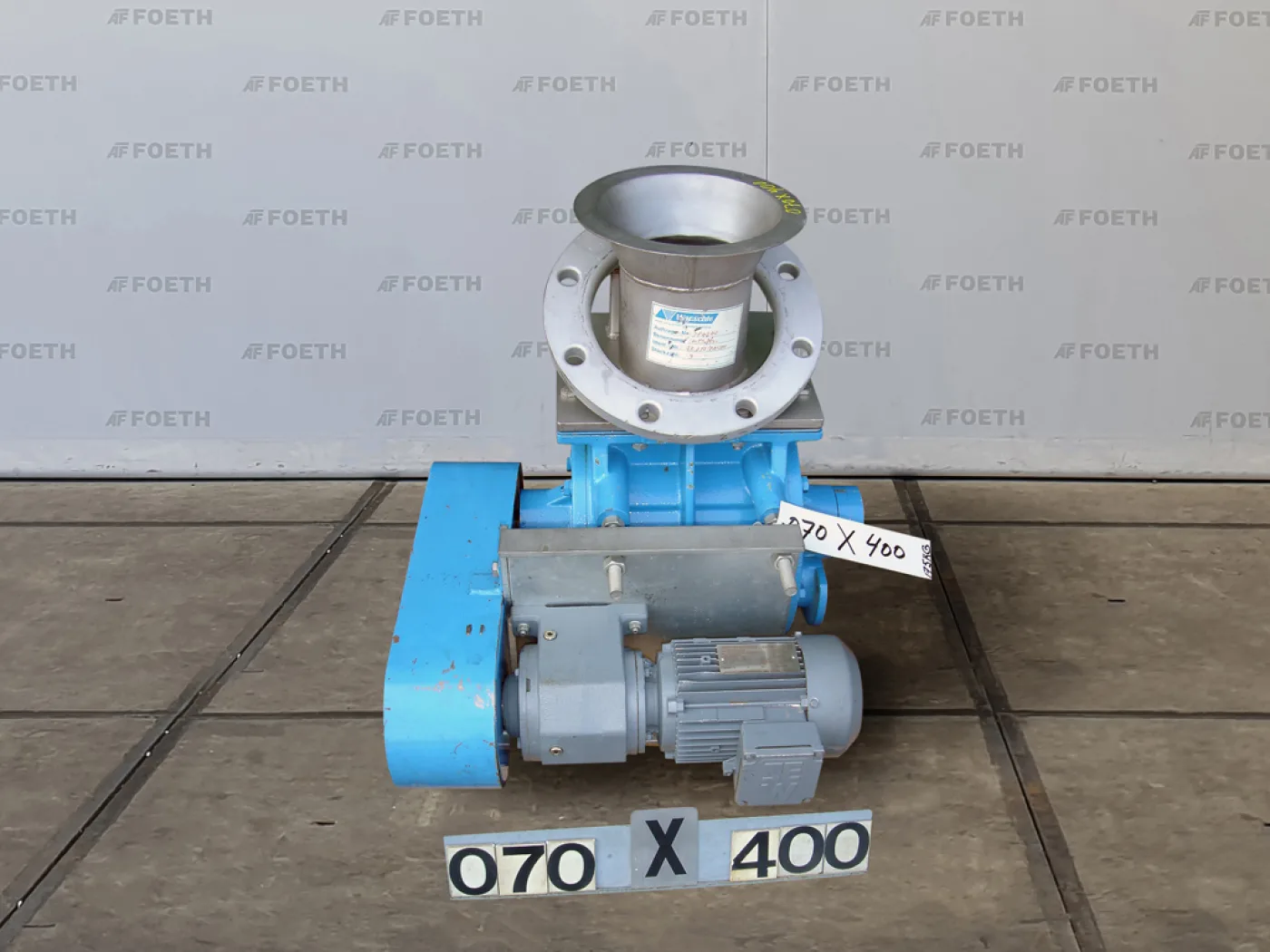Waeschle DK-250.1/8-GG - Rotating valve - 1