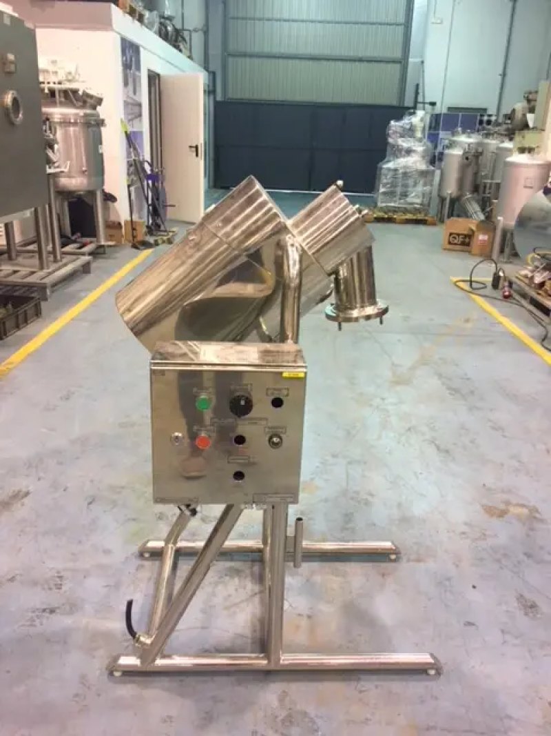 USED LABORTECNIC TR-80 STAINLESS STEEL SIEVER MACHINE