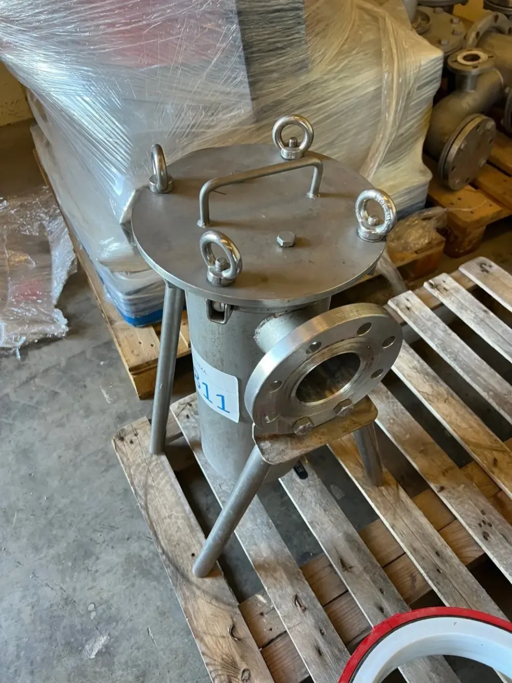 USED STAINLESS STEEL GAF FILTER 15 LITERS