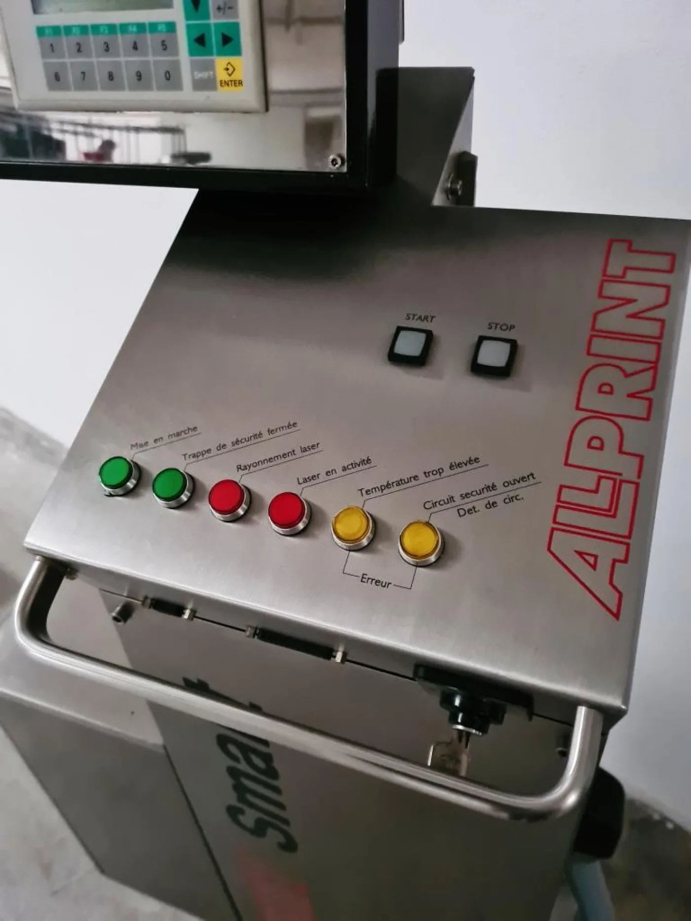 CODIFICATORE MARCATORE LASER – ALLTEC – Mod. ALLPRINT SMART 25 - 5